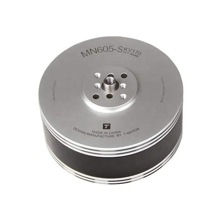 T-MOTOR MN605-S KV170 6-12s IP45 safe dc electric brushless drone UAV multirotor motor