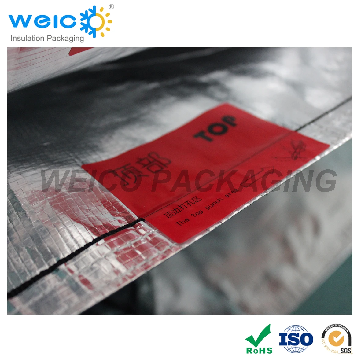 Aluminum foil woven thermal isolation container liner for 20ft container