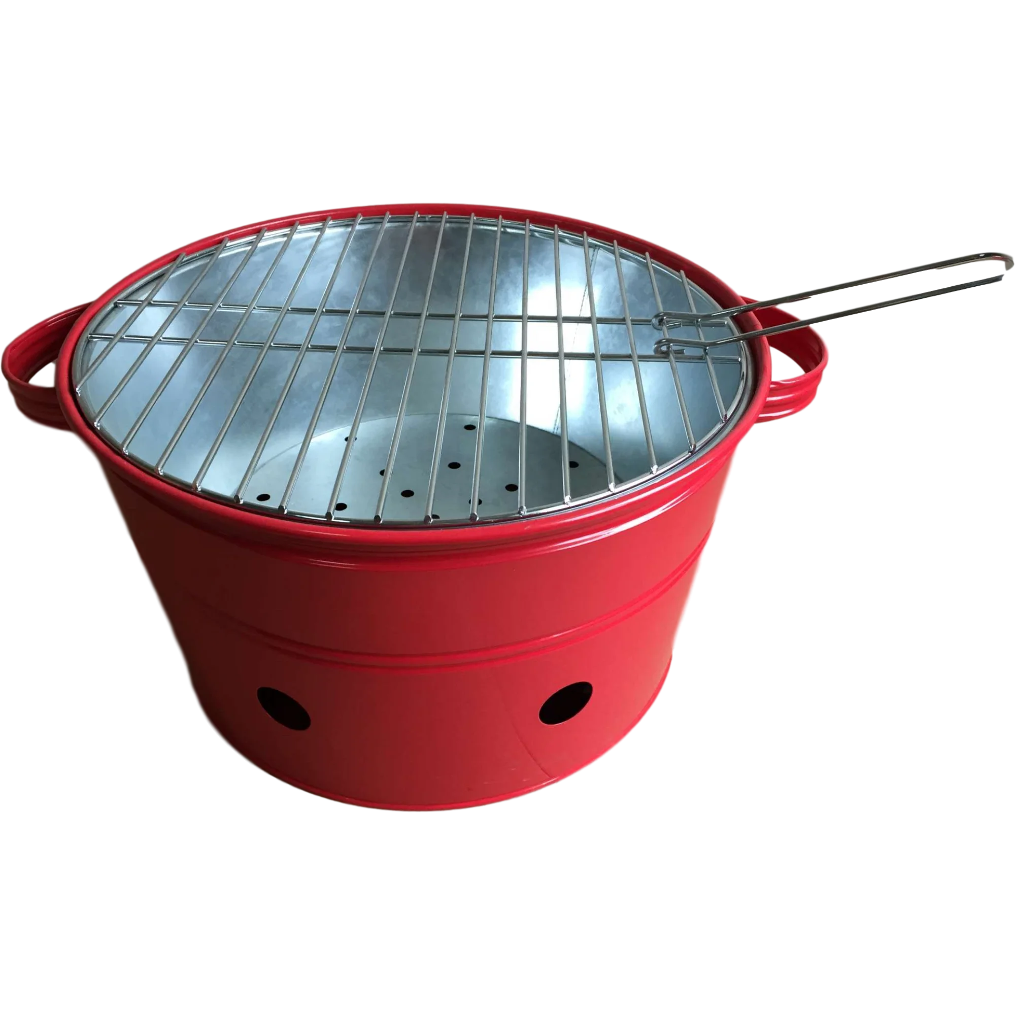 BBQ Barbecue Bucket Grill Charcoal Bucket Stove Charcoal Bucket Camping stove