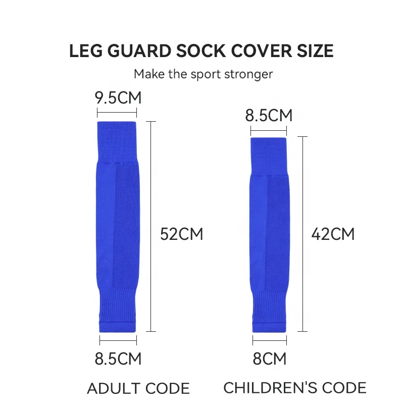 LINGTU Wholesale Extra long football socks sleeve tubes pre cut soccer socks sleeves knee high footless football socks