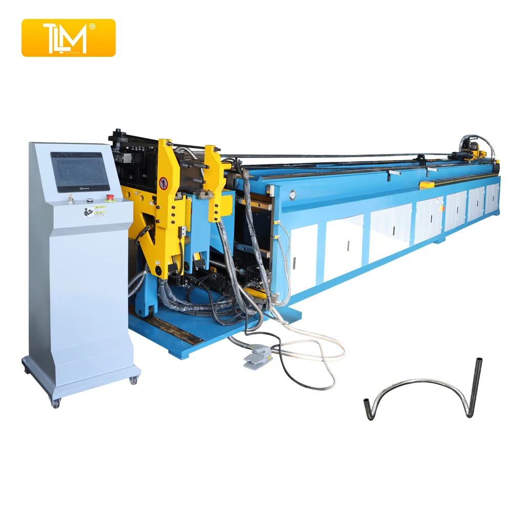 DW75NC hydraulic square pipe bending cnc automatic pipe bending machine