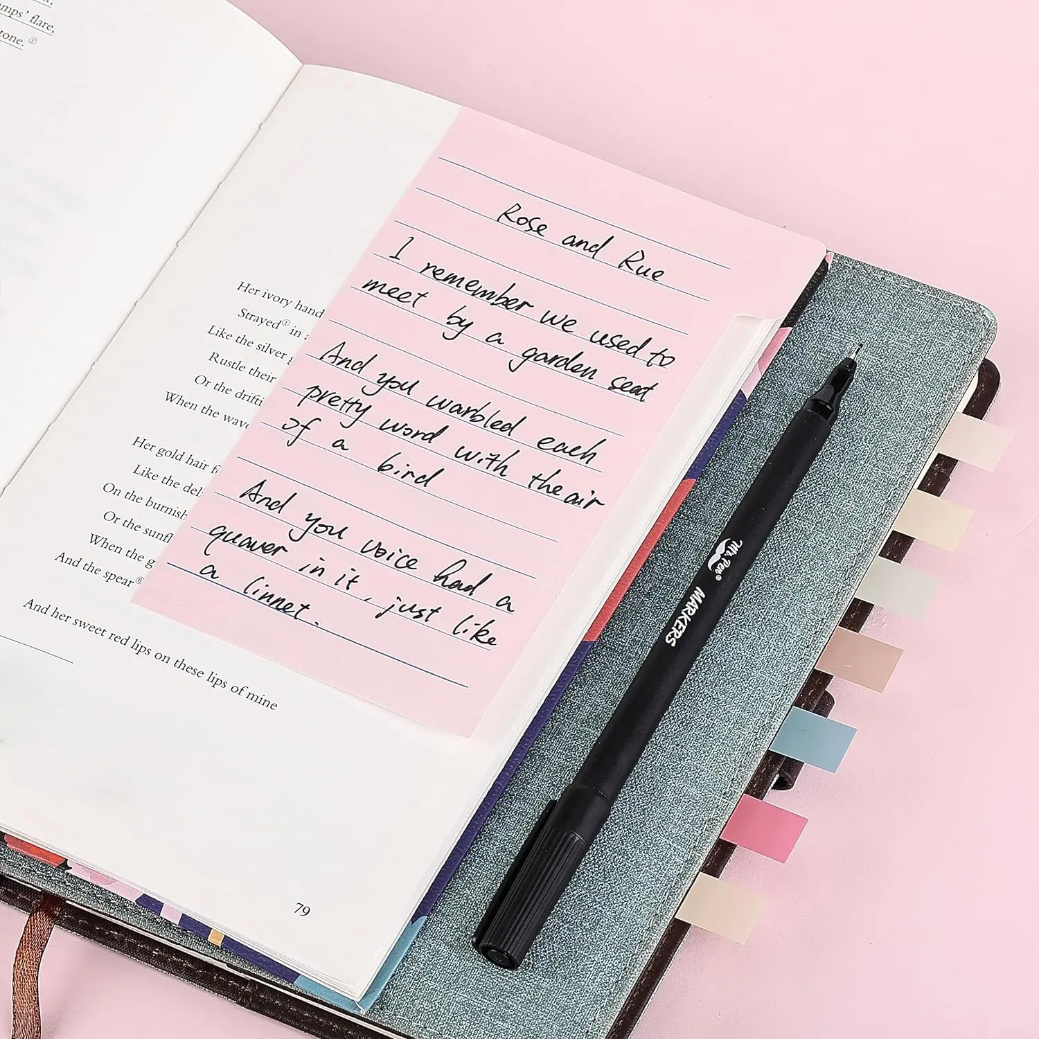 Customized Multiple Design Series Portable Korean Pet Sticker Sticky Note Memo Pad Sticky Note For Office School