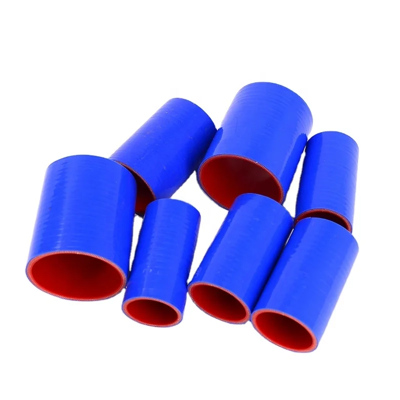 Автомобильный Прямой силиконовый шланг черный красный синий соединитель интеркулера Т-образные зажимы впускной 2