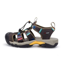 Hotкартофель лучшие мужские сандалии бампер носок моющаяся водяная обувь для походов