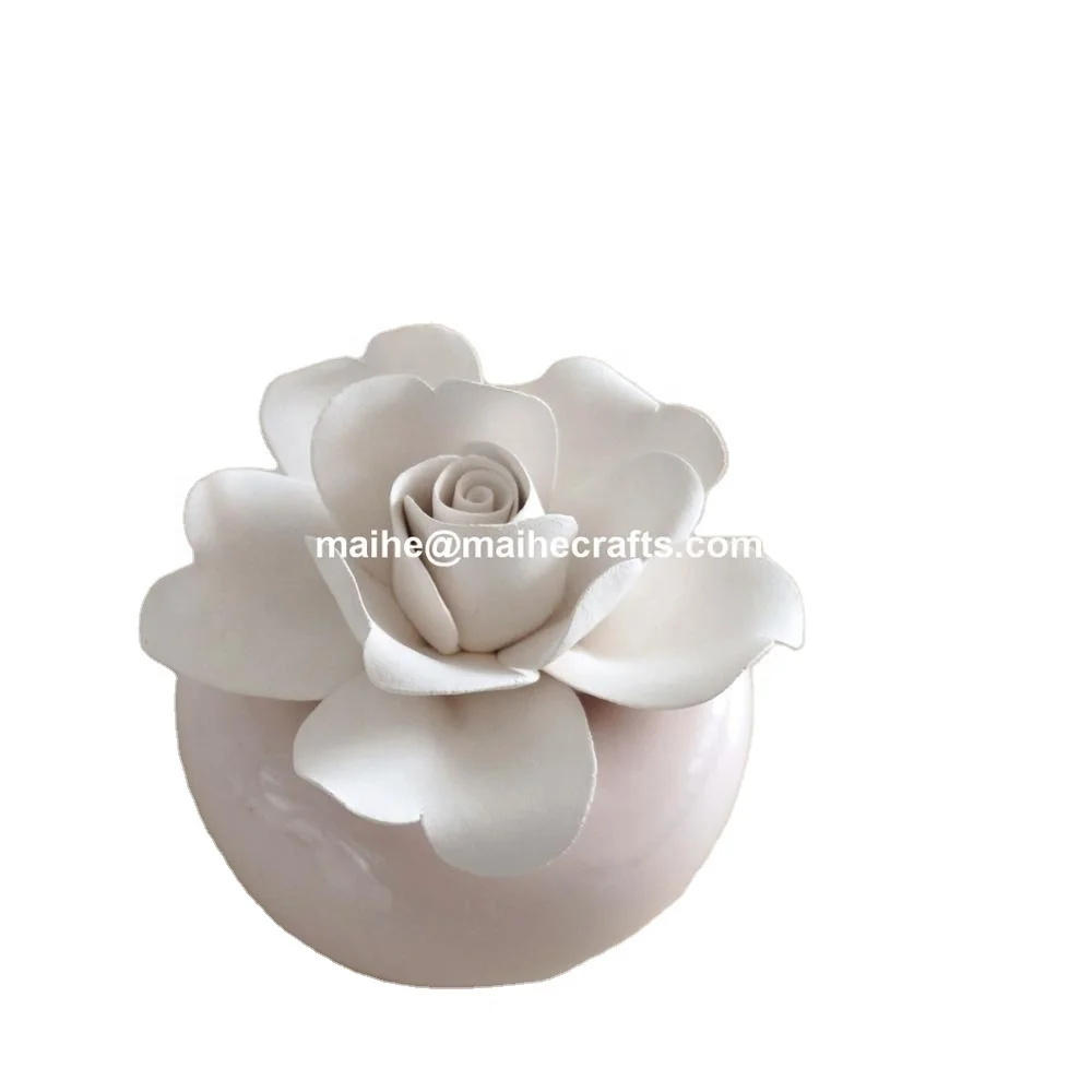 Керамический диффузор с ароматом цветов и эфирным маслом