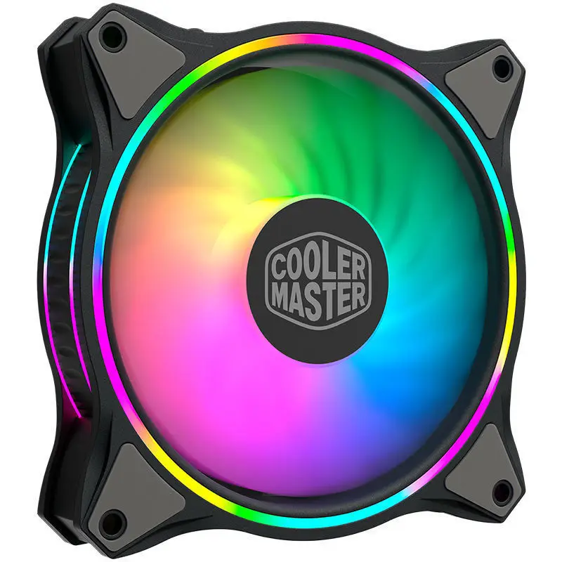 Cooler Master MF140 HALO ARGB 14cm RGB 5V/3PIN Computer Case Quiet PWM Fan PC CPU Cooler Water Cooling 140mm Replaces Fans