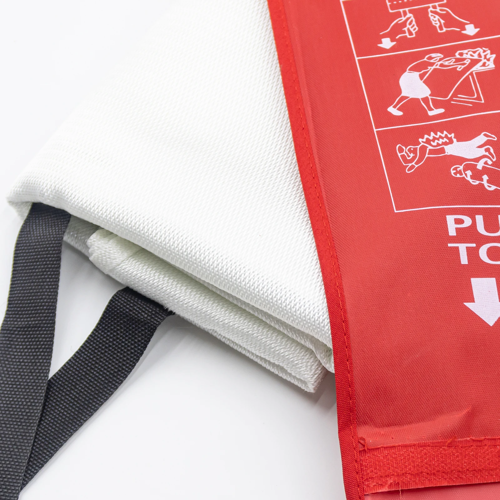 High Quality Wholesale car fire blanket 1.2 x 1.2 fire-killing blanket fire suppression blanket