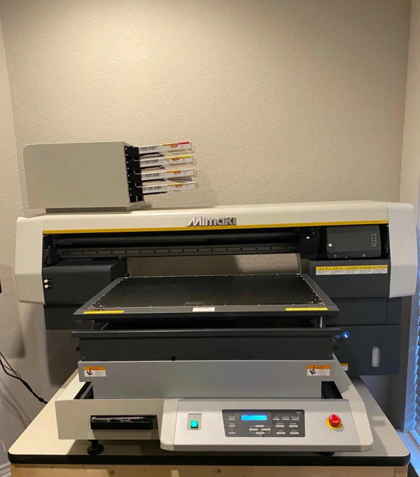 Used Mimaki UJF-6042  Flatbed UV Printer useLH-100/LUS-120/LUS-150 UVink