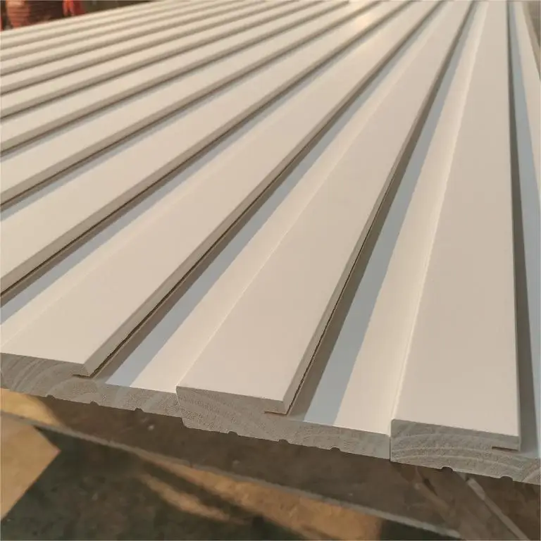 Cost Effective White Pre-finished Radiata Pine Wood Single Rabbet Interior Door Jamb