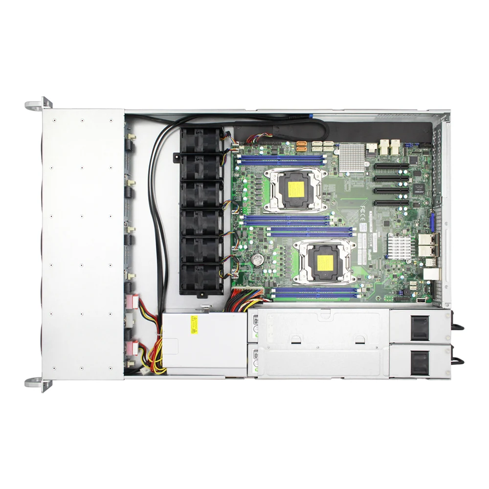 Серверное шасси 1U Pc чехол для Nas Storage Server поддерживает материнскую плату Atx Mini Itx