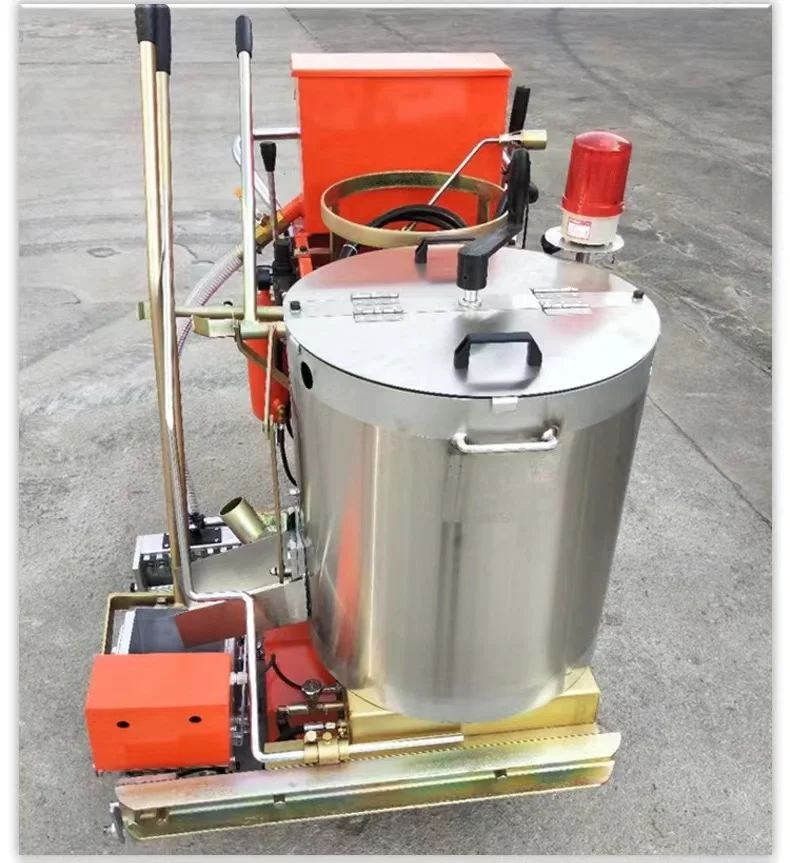 Hand-push Thermoplastic Road Line Marking Machine for paint