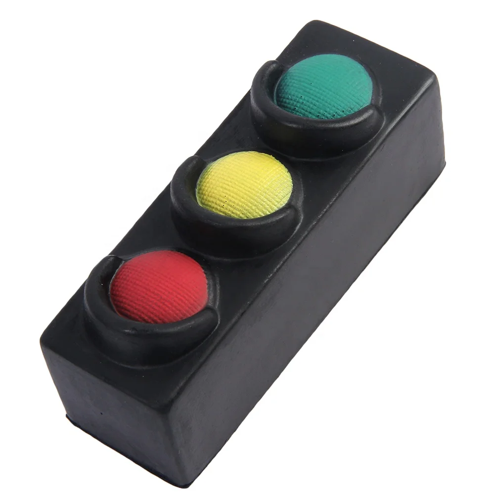 Manufacturer Traffic Light Soft Anti Stress Ball Toys Figure Custom Logo Promotional Giveaways