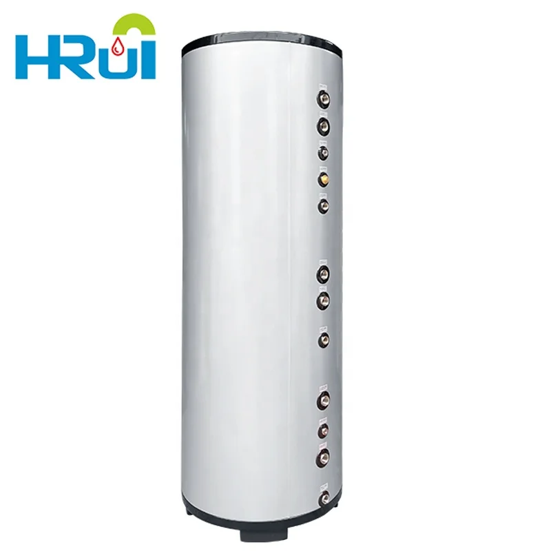 300 liter Stainless Steel Combined DHW Tank & Buffer Tank Water Heating Heat Pump Water Tank