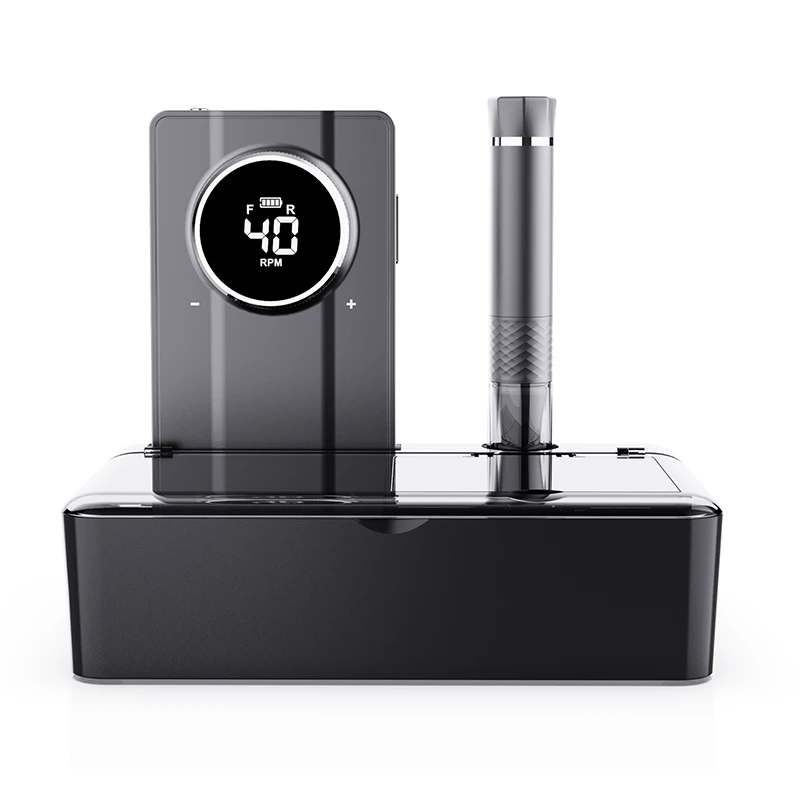 40000RPM Electric Nail Drill Machine With Memory Funtion HD LCD Display For Manicure Polished Exfoliation Nail Art Salon Tools