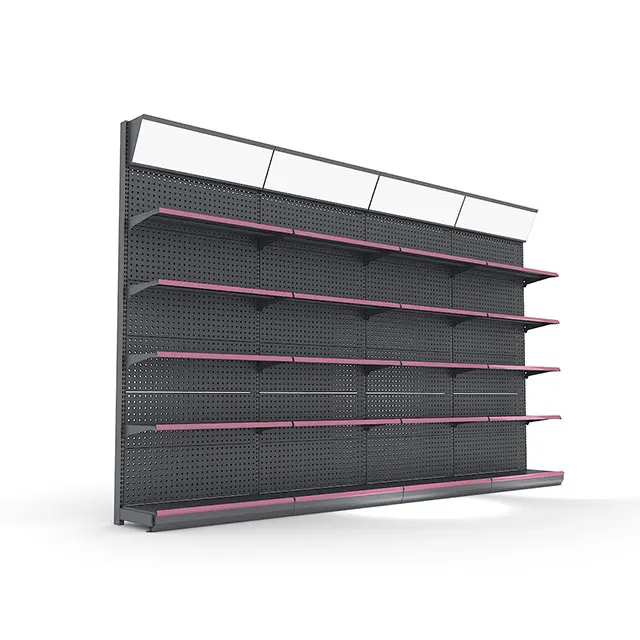 Supermarket Shelves Metal Gondola for Supermarket Metal Steel Supermarket Rack