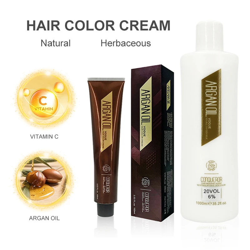 Wholesale Professional Salon Use Hair Dye Color Cream Color Developer Bleaching Cream Peroxide Oxidant 1000ml Permanent 3 Years