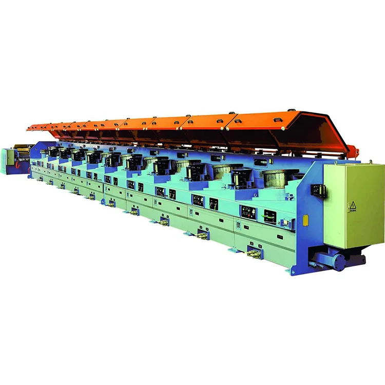 
 Высокая частота вращения преобразователя частоты контроля прямой тип вязальной проволоки проволочно-волочильный станок для стальной проволоки  