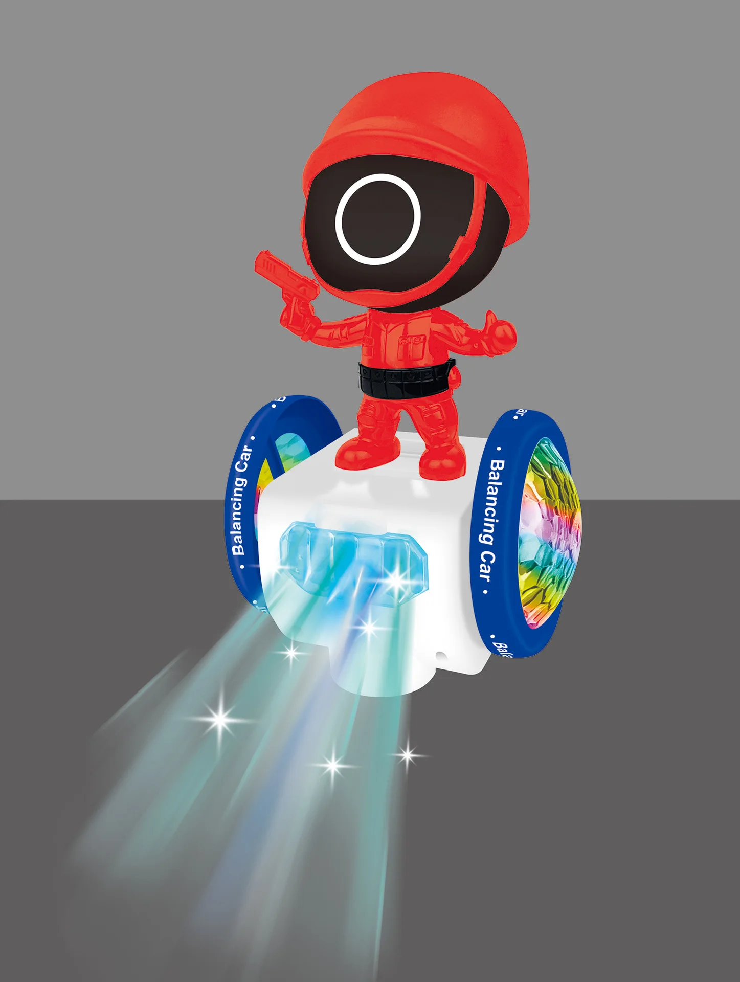 DD283 South Korean TV Administrators Kids Toys Series Balance Vehicle Game Squid Balancing Car Toy