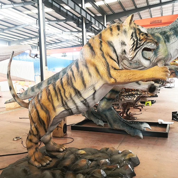 Robot Animatronic Model Animal Model Animatronic Robot Tiger Model