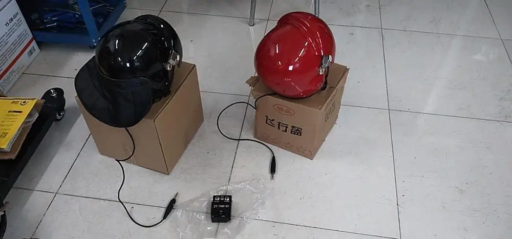 
ZY Good Quality Custom Made Customized Pilot Helmet with Intercommunication 