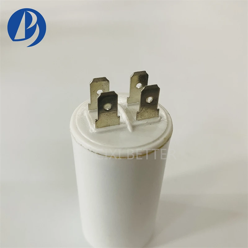 Hot Sale Air Conditioner Motor Run Capacitor With 4 Pins CBB60 450V
