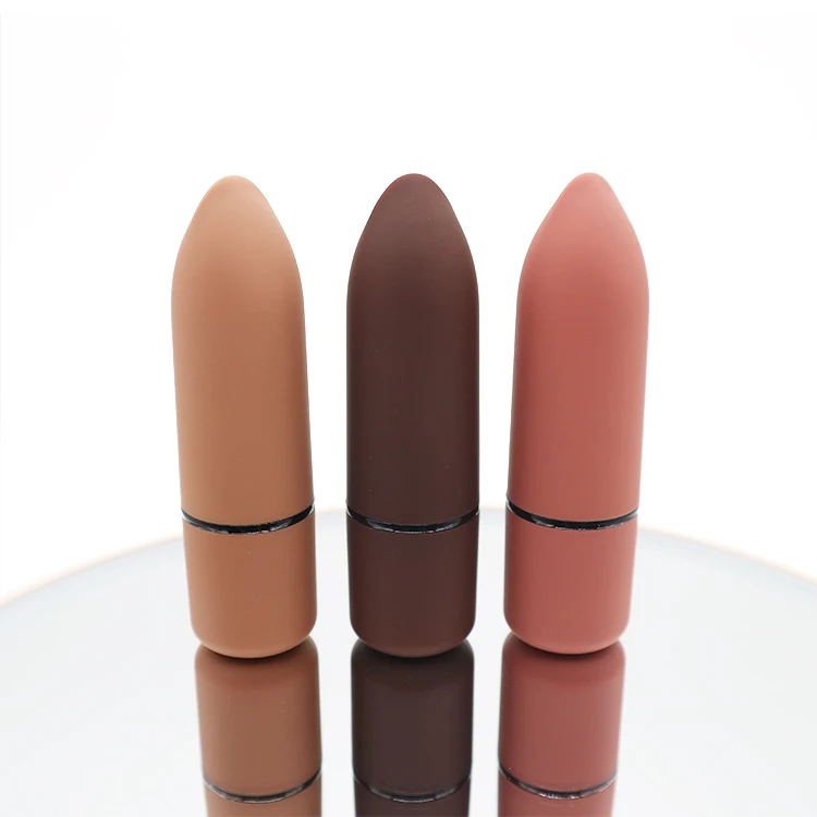 ZHENHAI Custom round lipstick tube Luxury matte