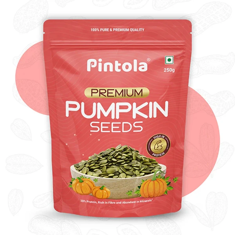Wholesale Custom Plastic Organic Pumpkin Seeds Bag Mylar Vegetable Corn Packaging Stand Up Agriculture Seeds Pouch