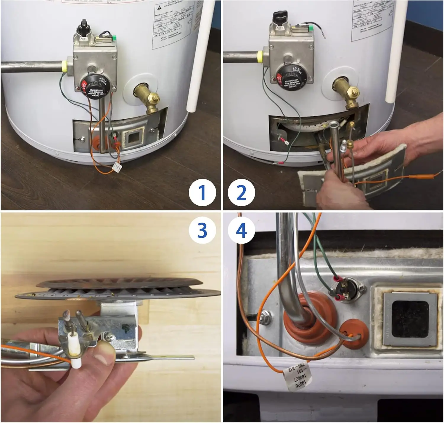 9003542 Pilot Assembly Replacement for Natural Gas Water Heater,Compatible with R-eliance, K-enmore ,Replace 100109295