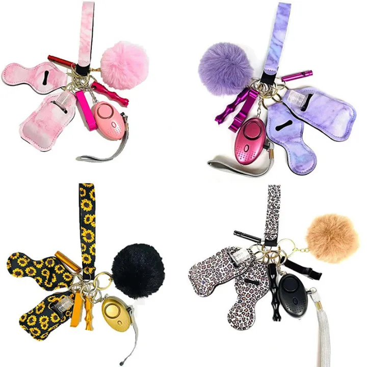 Многофункциональный набор аксессуаров для женщин и мужчин, модный защитный брелок для ключей, открывалка для бутылок