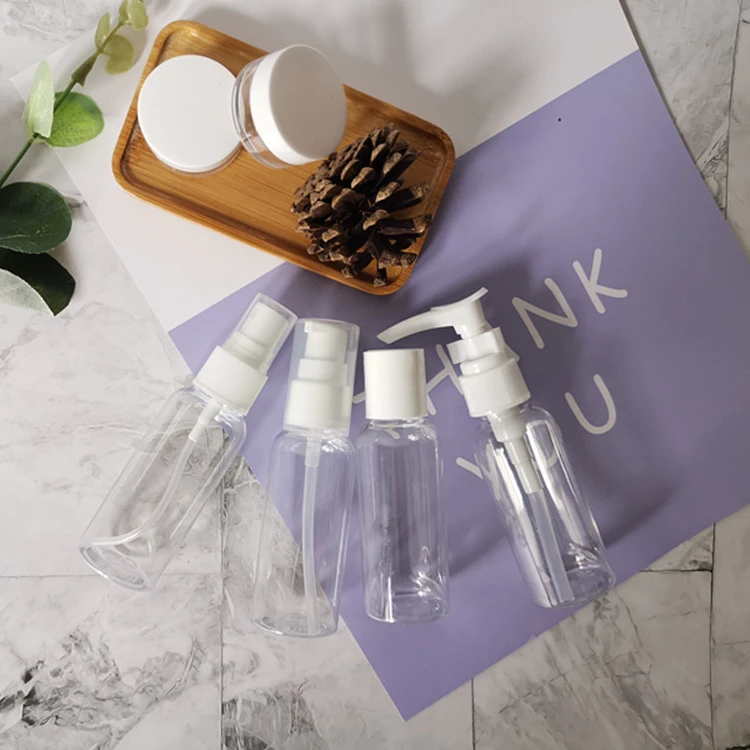 
cosmetic travel bottle set 50ML PET BOTTLES 