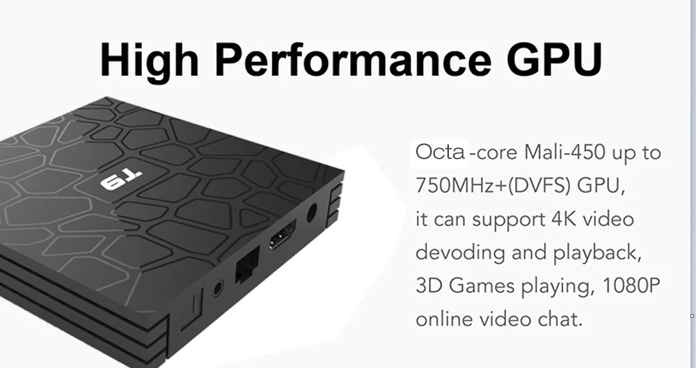 2019 alibaba hot sell RK3318 tv box android 4k satellite receiver 4gb 32gb 2.4G/5GHz WiFi  android tv box led t9
