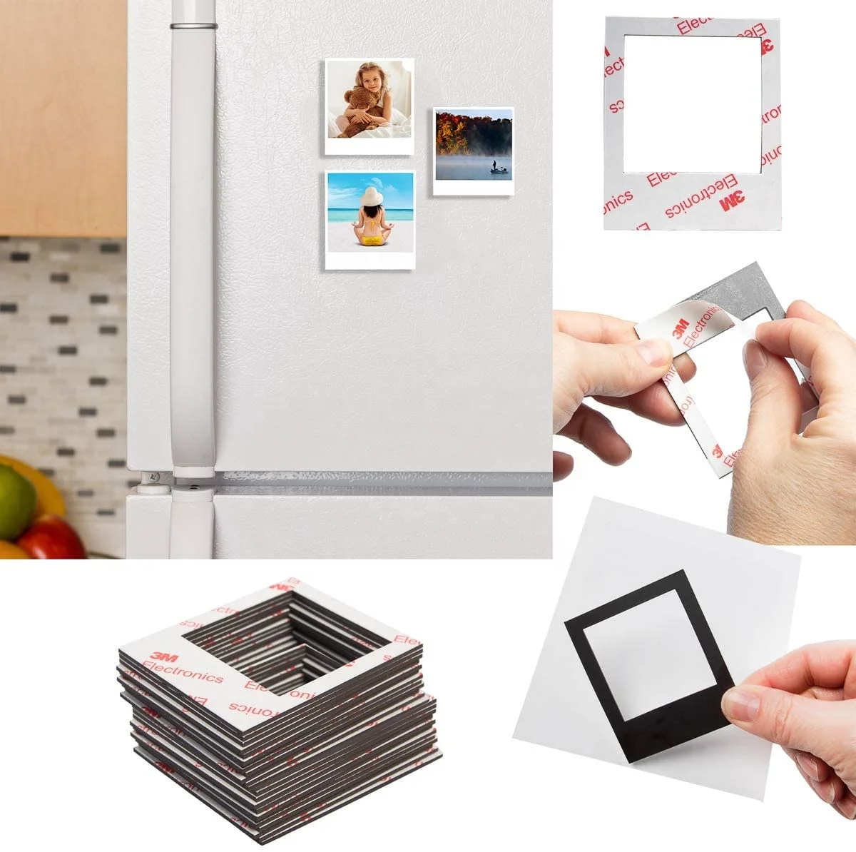 fridge magnet sticker adhesive magnet for sale refrigerator photo frame advertising business