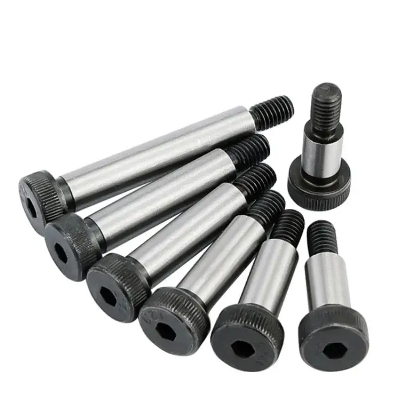High Grade 12.9 Steel Black Hex Hexagon Socket Cap Head Shoulder Screw Shaft Roller Bearing Plug Limit Bolt