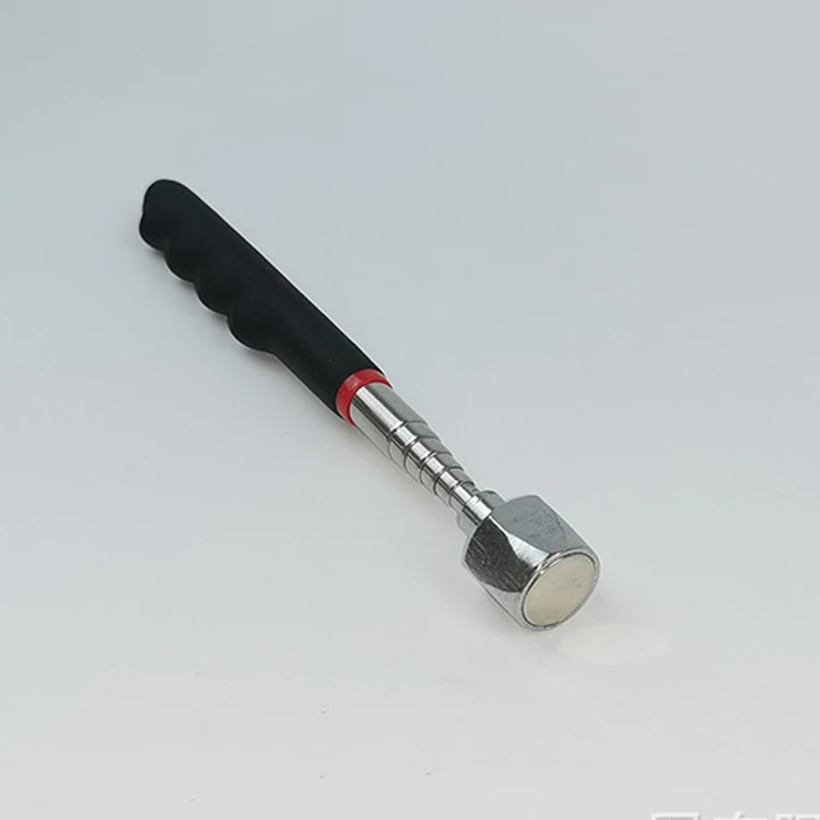 Promotion mini portable retractable magnetic magnet bar for picking nuts and bolts An expandable picking tool