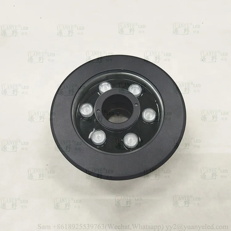 18w rgbw dmx512 dc24v black powder coated finish waterproof underwater lights ip68 dmx led fountain light