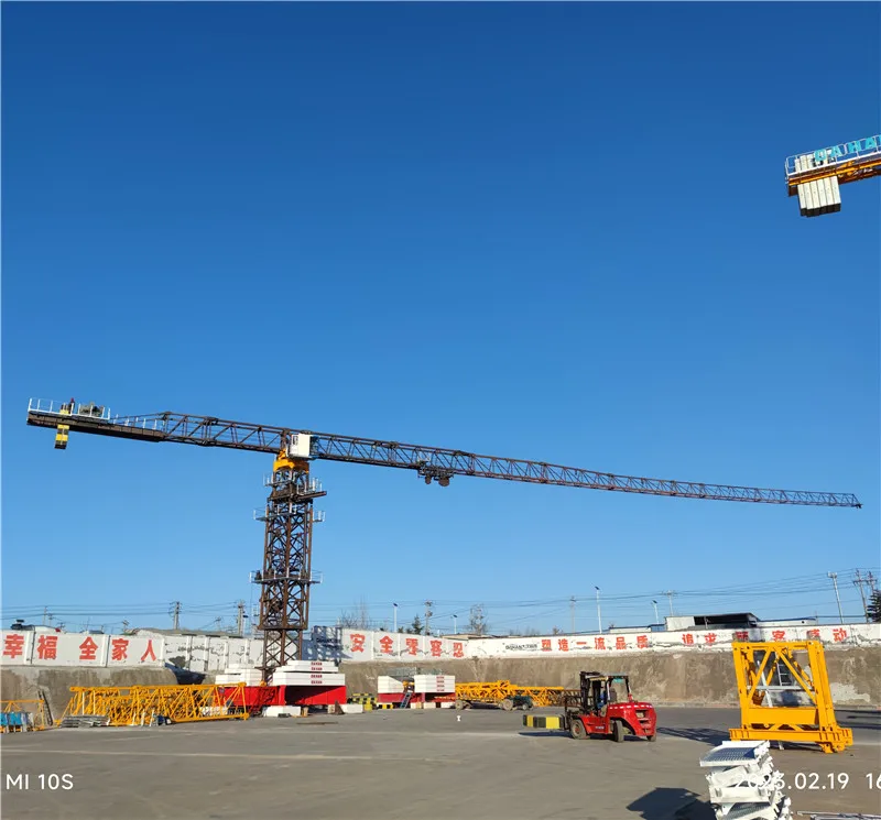 QTZ250 (H7520A-12D) famous brand electric  topless  tower crane