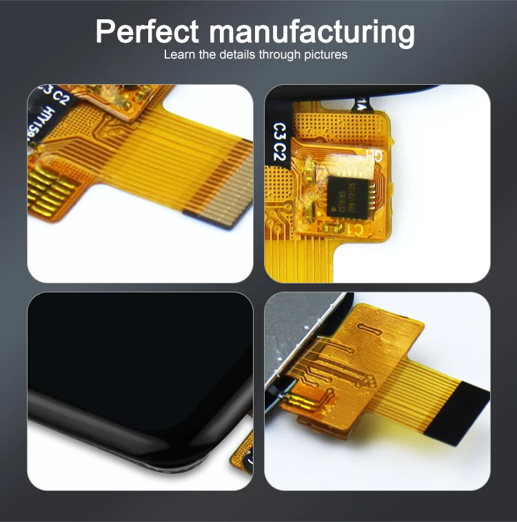 Polcd 1.69 inch 240*280 Normally Black 350 nit 18 Pin Touch Display IPS Small TFT LCD Panel