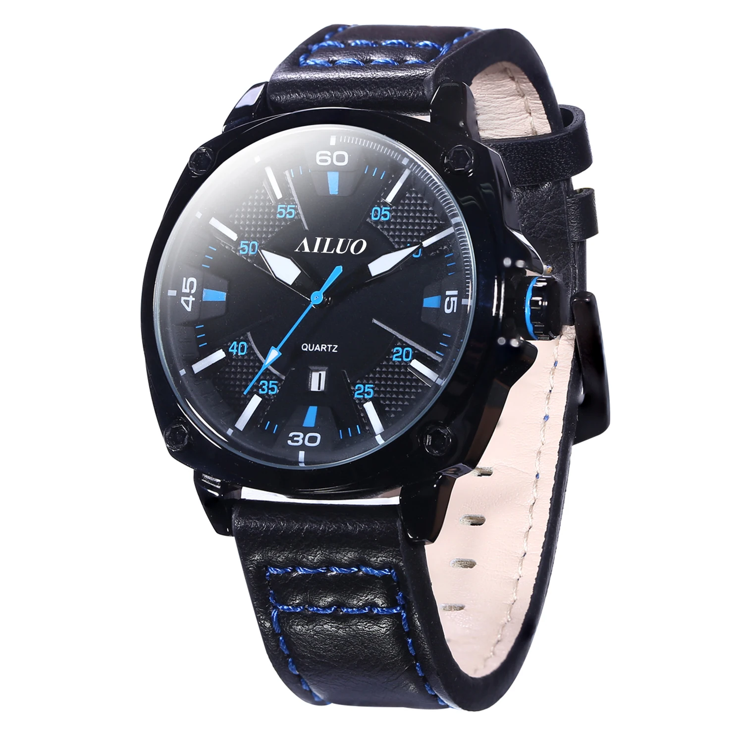 
2021 Fashion Classic Casual Watches Luxury Male Wristwatch Leather Business Quartz Watch for Men 