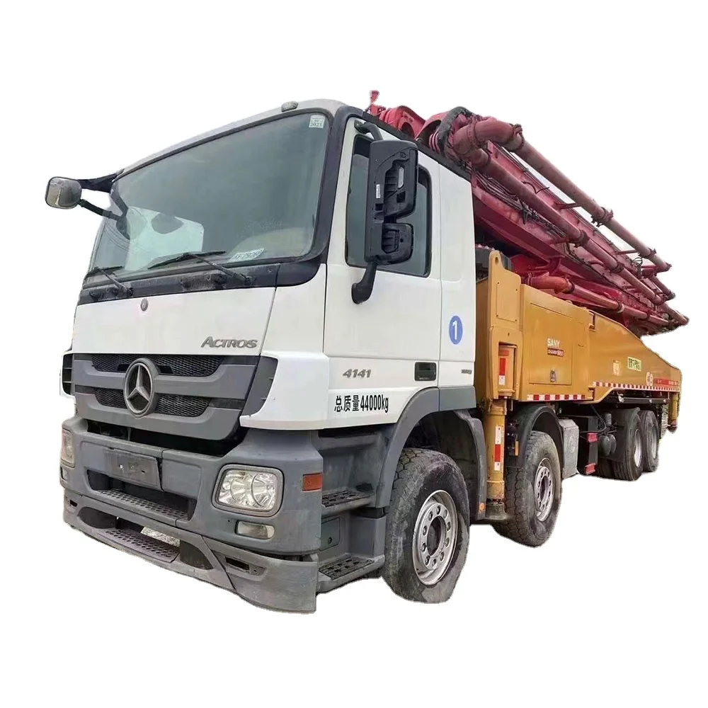 Haode Used Concrete Pump China Wholesale Used 37m 52m 56m Sany Truck Mounted Concrete Pump Price