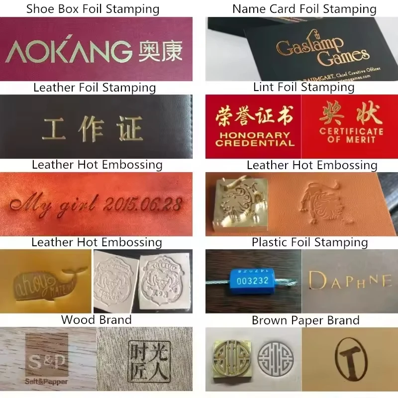 Semi-automatic high quality digital pneumatic hot stamping machine Embossing hot stamping machine for leather marking