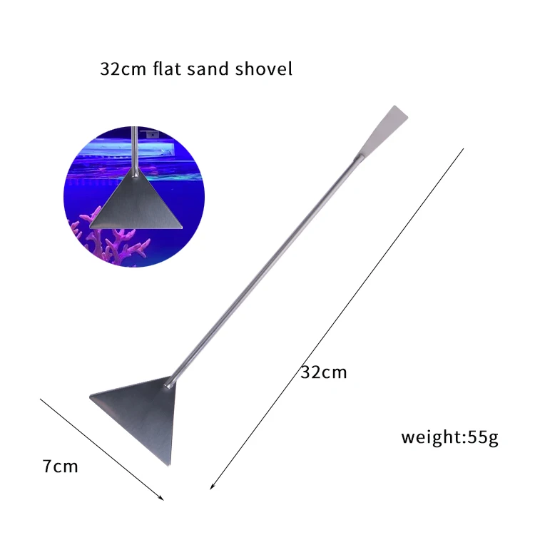 Aquatic Plant Stainless Steel Tweezers Scissor Spatula Planted Aquarium Tools Set For Fish Tank Cleaning