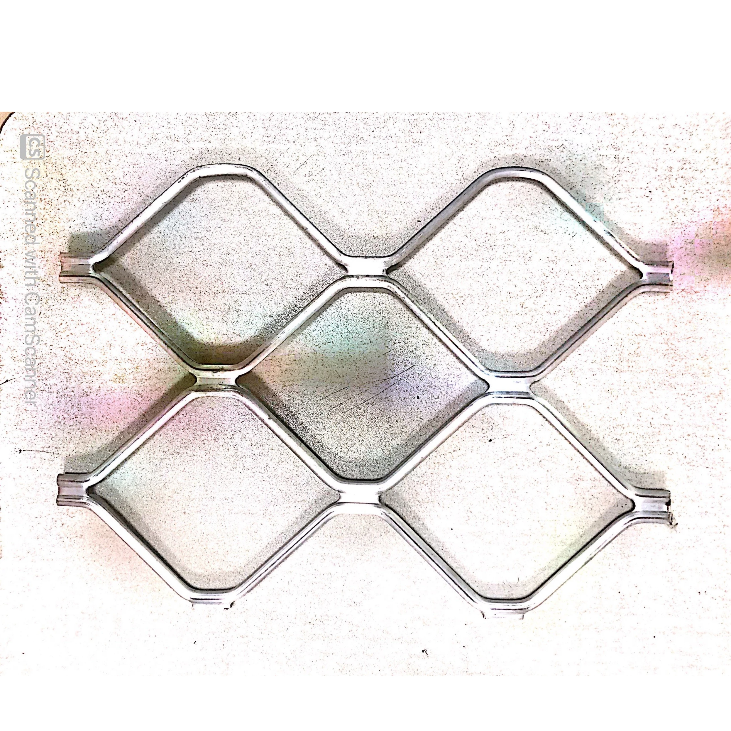 Decorative High Quality Panel Cladding Diamond Hole Woven Aluminum Expanded Metal Mesh