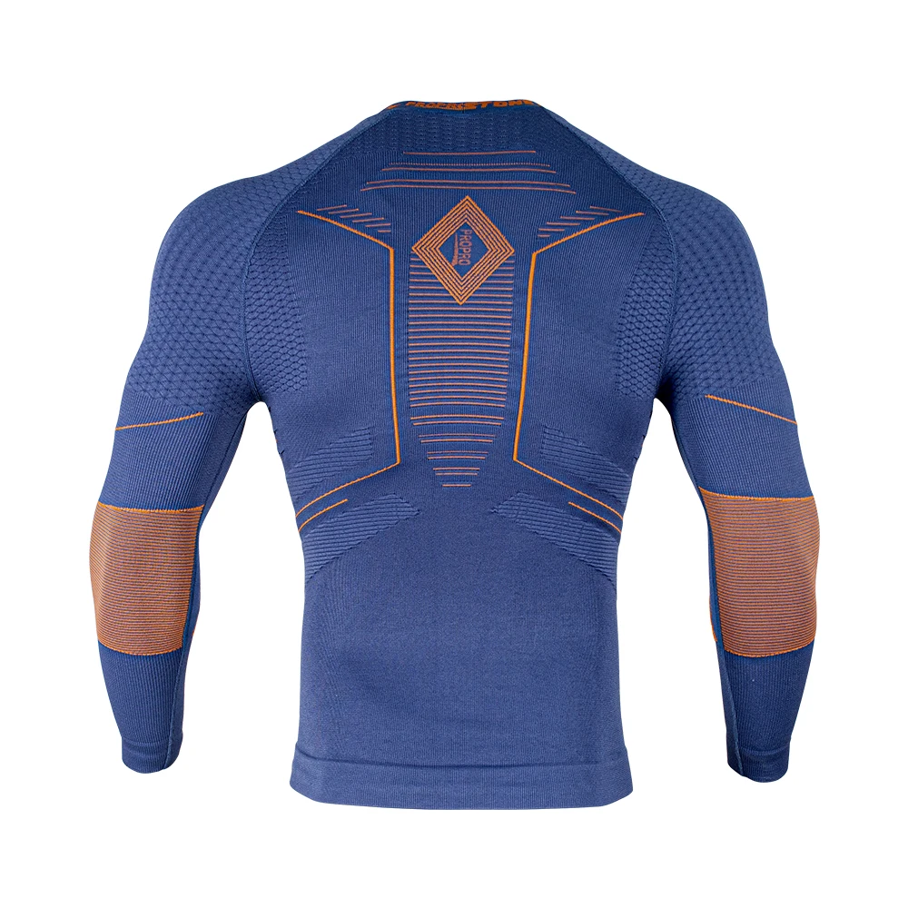 Sports Training T-shirt Mens Gym Wear Compression Thermal sports Underwear Clothing Winter Running Skiing Compression Clothing