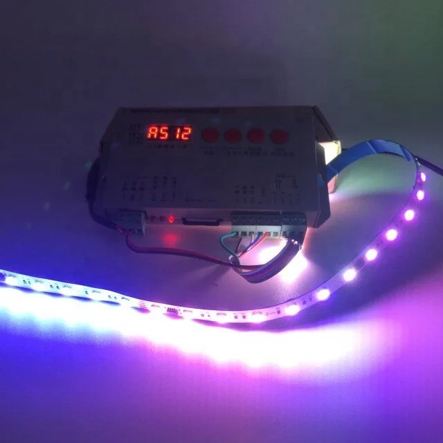 LED Pixel Controller T-1000S K-1000C K-8000C SD Card Programmable ws2811 ws2812b WS2815 SK6812 RGB LED Strip Pixel Controller