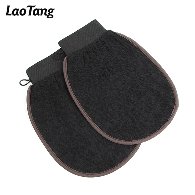 Natural 250D Morocco Exfoliating Bath Glove Of Kessa Hanmman Scrub Bath Glove