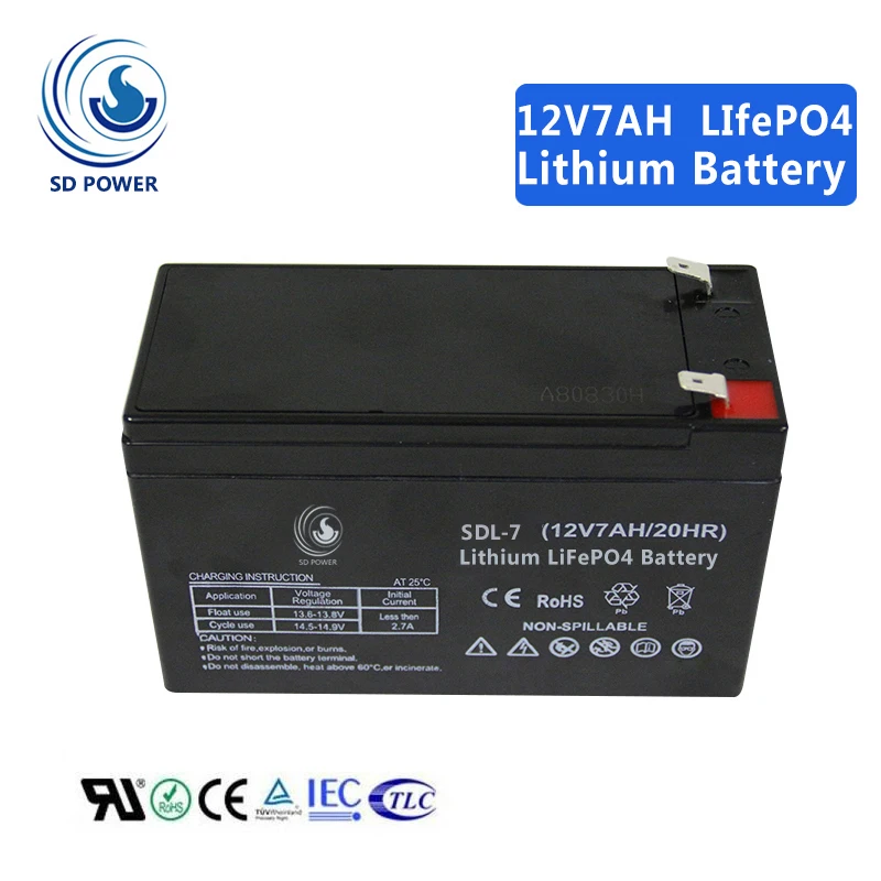 
China factory akku 12 volt 12v 9ah 7ah lithium ion lipo battery for electric boat / Lithium battery for solar energy /bike 