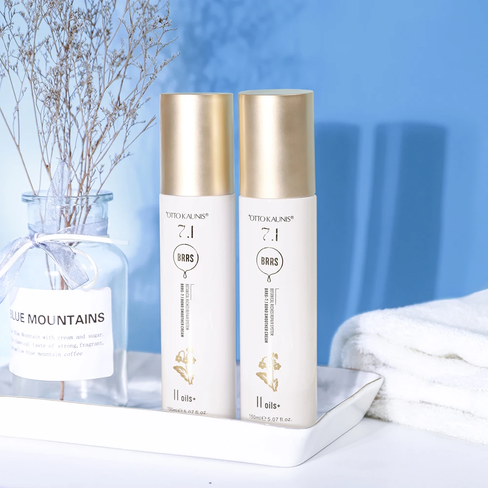 OTTO KAUNIS Bond Smoother Hair Cream 150ml Max Repair Leave-in Treatment With 11 Oils BOTANICAL RICHES REPAIR SYSTEM