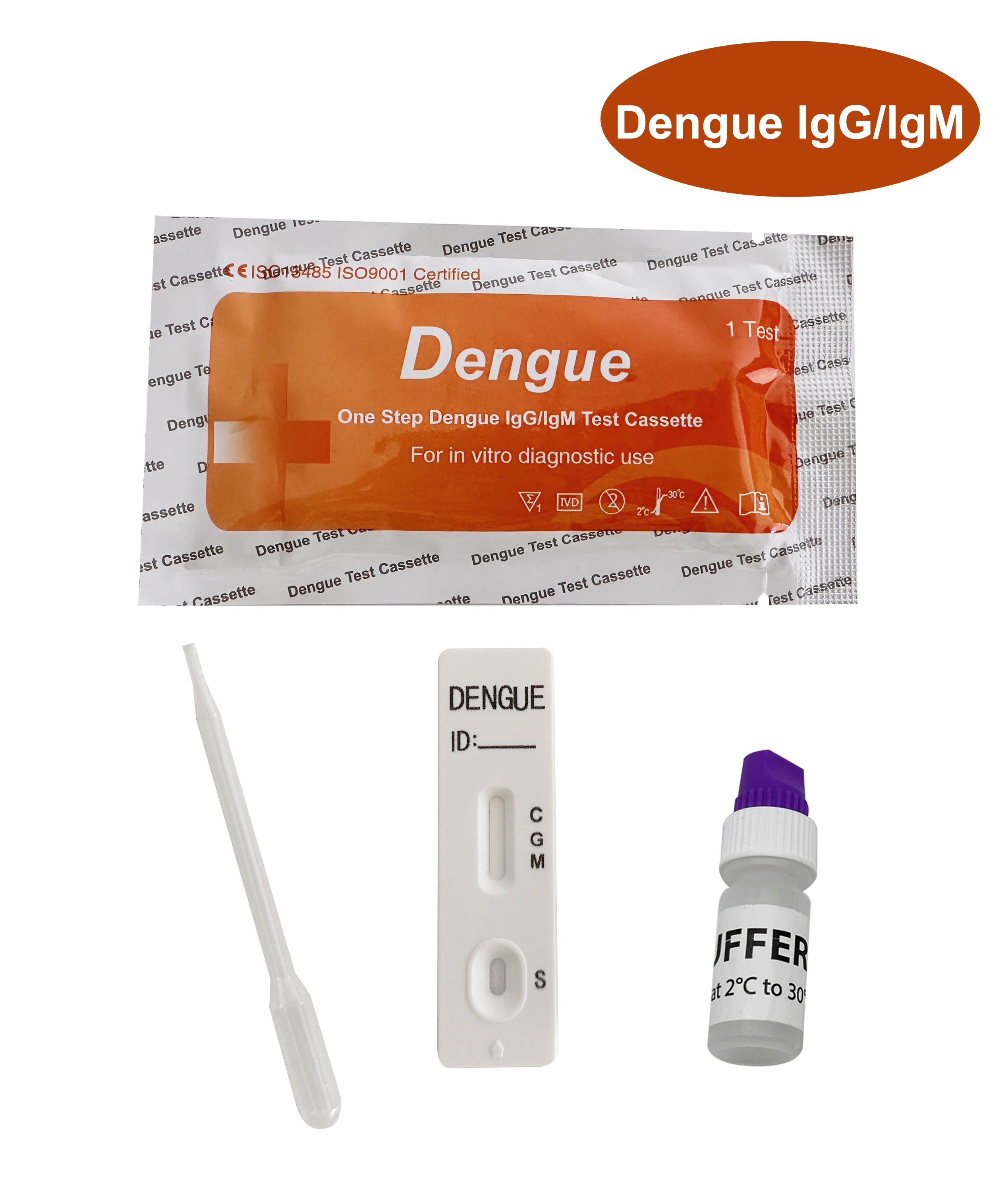 Factory Directly Supply Dengue NS1 Test Cassette Household Medical Device