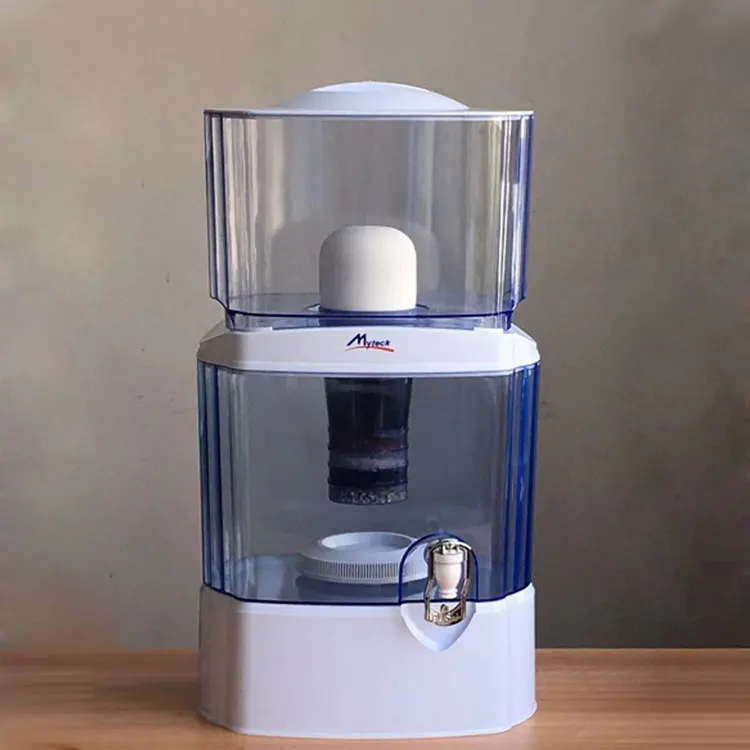 Elegant Tabletop Health Star Mineralization Water Pot Dome Ceramic Alkaline Filter MTWP-024 Bigger Capacity For Home