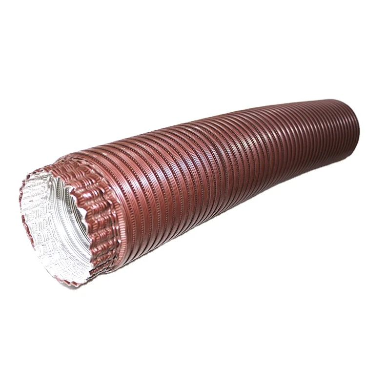 Wholesaler High Quality Air Conditioning Ventilation Semi Rigid Aluminum Havc Ventilation Duct flexible hose for air ducts